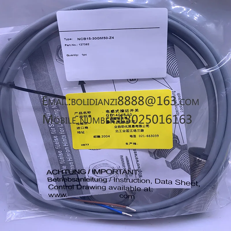 

The brand-new original sensor NCB15-30GM50-Z4/Z5 NBN15-30GM50-Z4 NBN15-30GM50-Z5 One year warranty in stock
