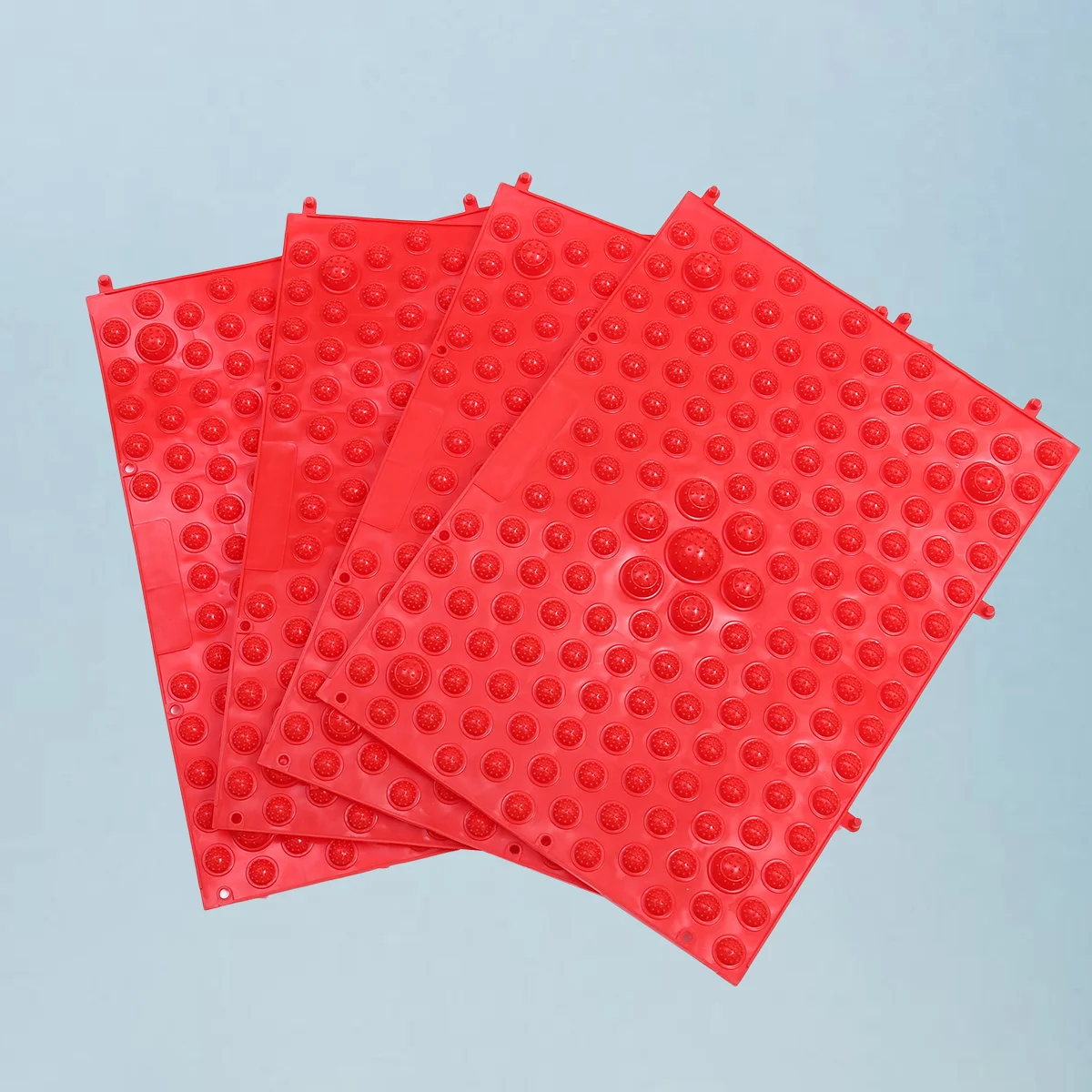 

4Pcs Foot Massage Pad Reflexology Mat for Heel Arch Toe Pressure Pain Relief Home Office Relaxation Blood Circulation