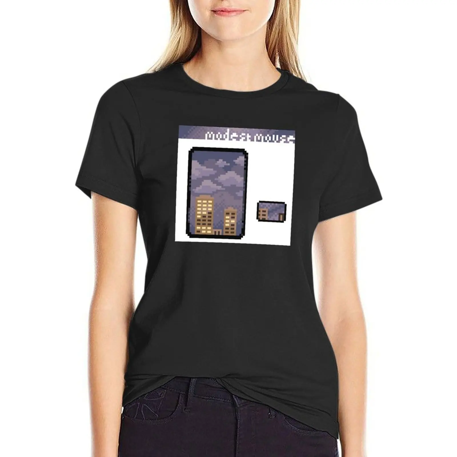 

LModest Mouse - The Lonesome Crowded West T-Shirt plus size tops sublime quick-drying T-shirts for Women