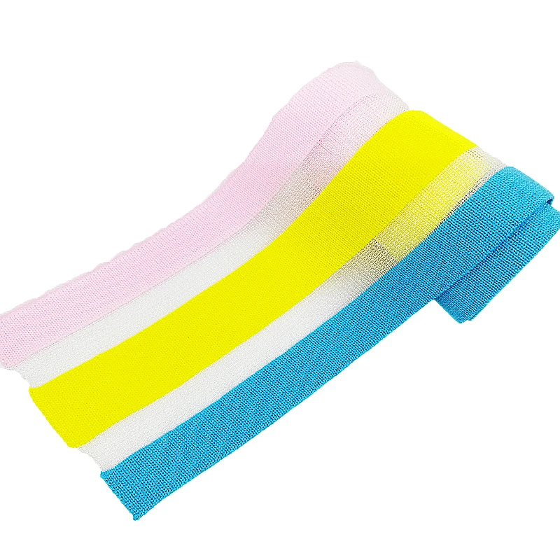 JIETAI-Thin Stripe Organza for Sewing Colorful Ribbon Fabric Quilting DIY Costura Telas Accessories Collar Tecidos Tissu, Summer