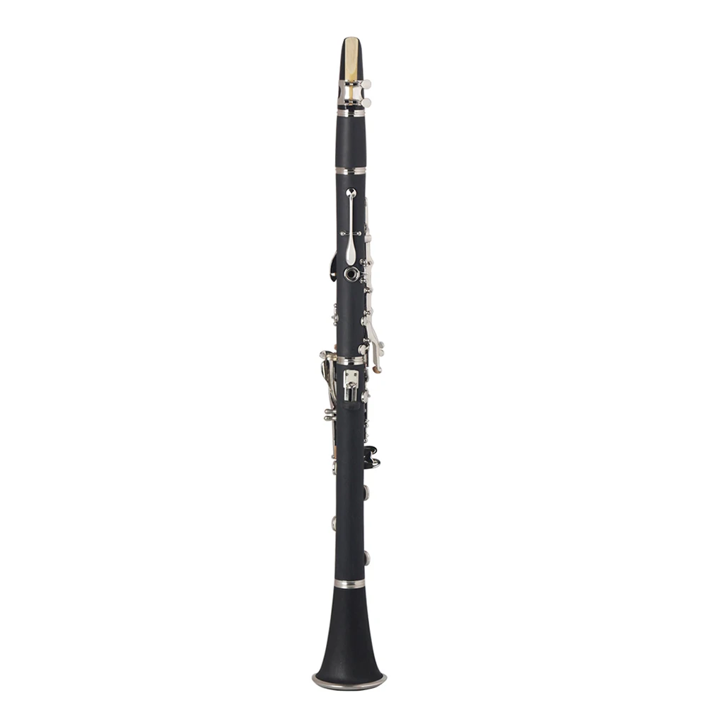 

Clarinet Professional for Beginners Musical Instrument Book Black Synthetic Reeds