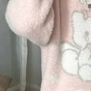 

Ezgaga вязаный свитер пуловер женский милый мультяшный круглый вырез осень зима свободный модный пуловер консервативный стиль женский джемпер