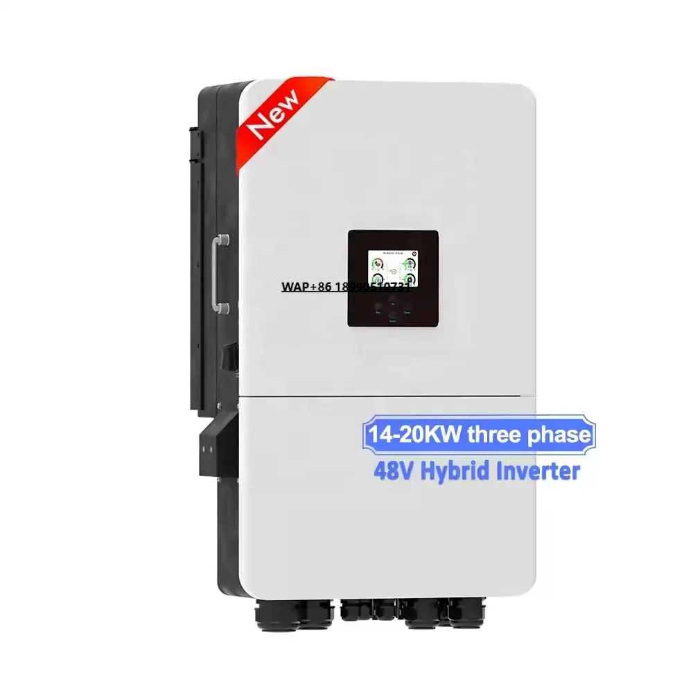 Deye Sun-14k-sg05lp3-eu-sm2 380v 14kw 15kw 16kw 18kw 20kw Hybrid Solar Inverter With 48v Low Voltage Battery