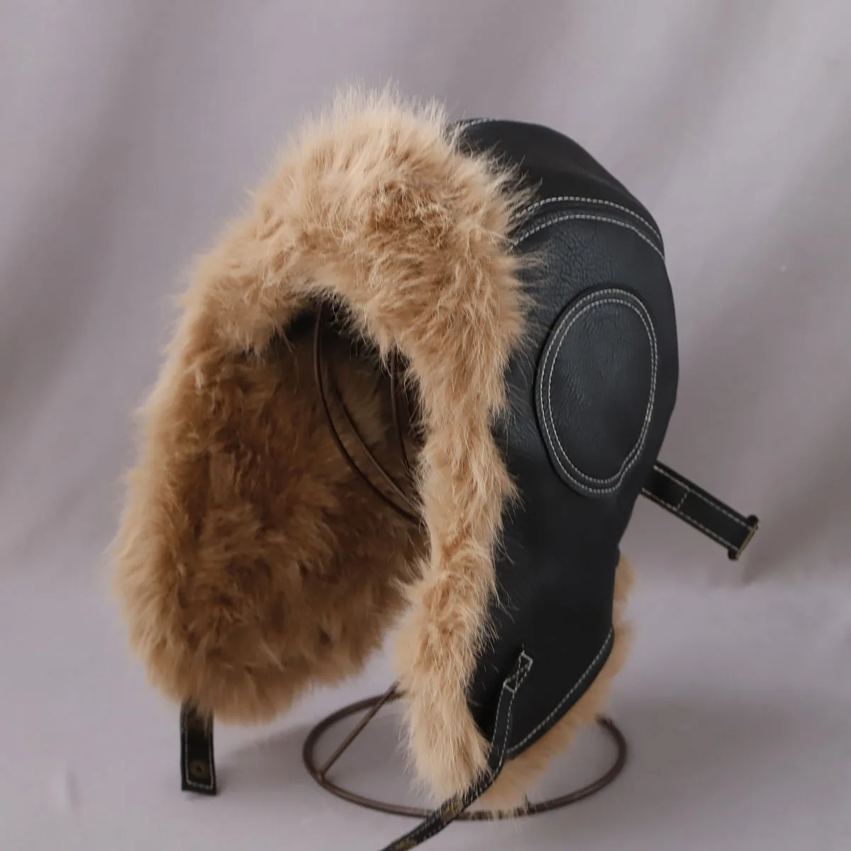 2025 New Unisex Y2K Warm Winter Hats fashion Stylish Plush Fur Lined Beanie Hat Thick Knitted Hats For Women Casual Caps