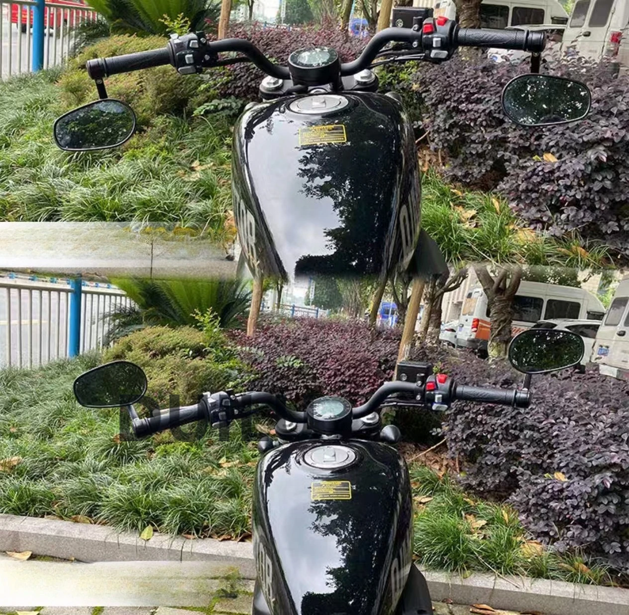 

Universal Motorcycle Handle Bar End Mirror For Aprilia RS 125 RS660 Tuono SR 50 Motorcycle Convex Reflective Rearview Mirror