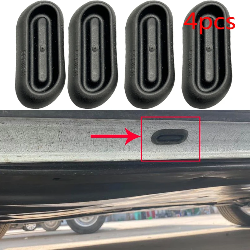 4X œillet de bouchon de châssis de carter de sol de voiture pour Vw Touran Scirocco Phaeton Lupo pour Seat Exeo Toledo pour Audi N 91055001