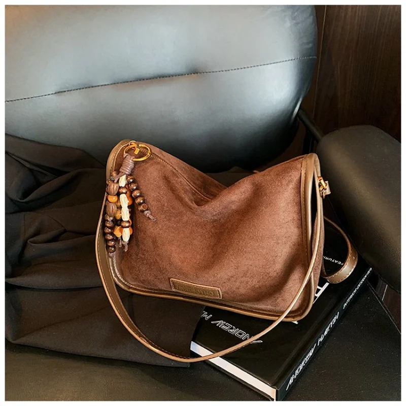 

Popular Classic High-End Leather Women's Crossbody Bag Luxury Brand Fashionable Elegant Daily Vintage Commuter Bag​