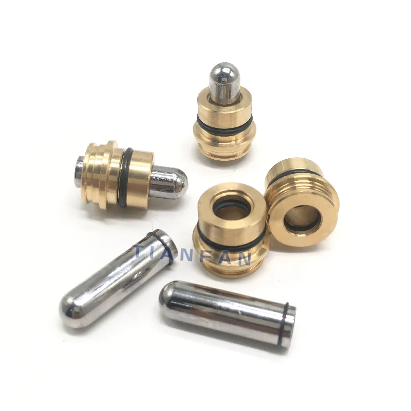 For Sany sy Yuchai Lonking Foton Lovol 55 60 65 75C-8 Walking Foot Valve Bullet Plunger Excavator Accessories