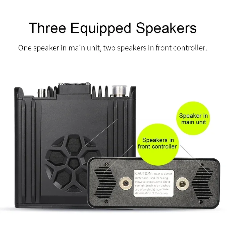 ZASTONE D9000 Dual Band Car Mobile Radio 50W Amateur FM Radio Car Walkie Talkie Aviation Air Band AM Reception Relay Function