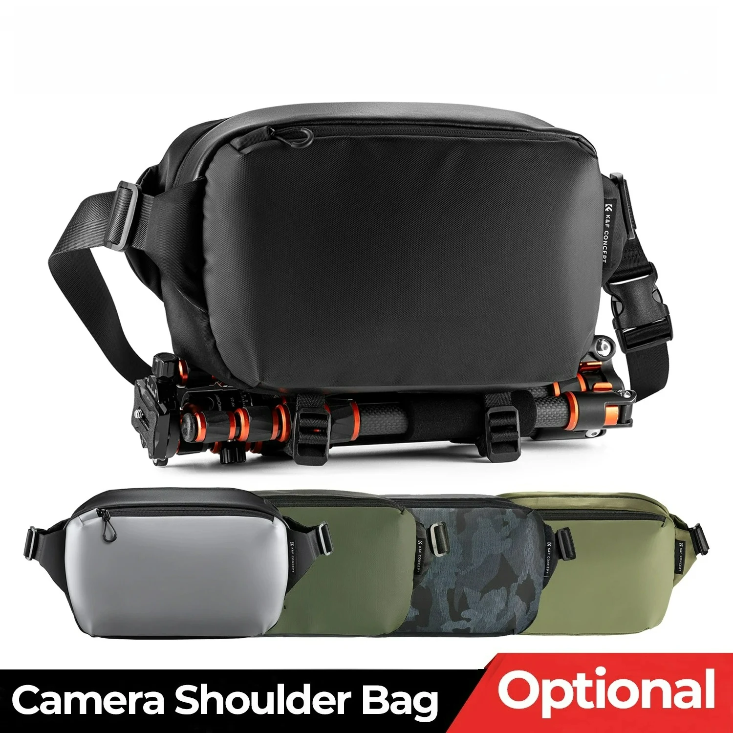 

Сумка-слинг для камеры CONCEPT 10L для цифровых камер Canon/Nikon/Sony/DJI и дронов, легкая, для путешествий и фотосъемки, сумка-чехол для переноски