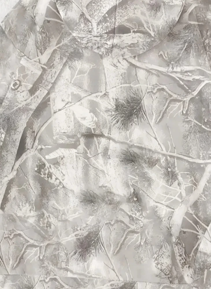 الملابس الغابة مابل فرع نمط سترة فضفاضة عادية كم طويل كنزة قطيفة الشارع الشهير موضة عادية #3