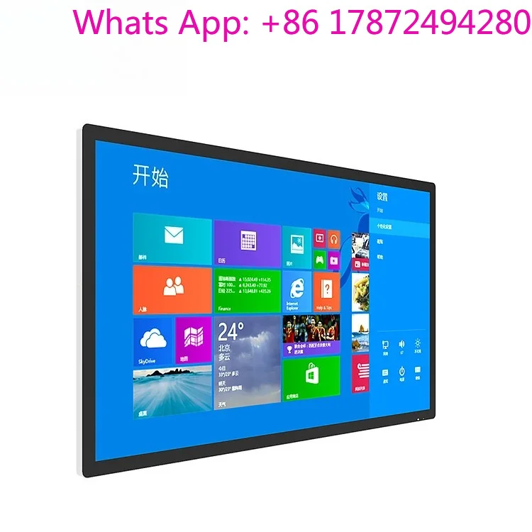 1080P 4K Infrared Capacitive Touch Screen      32 42 50 55 65 Inch Interactive Touch Display Panel for Kiosk