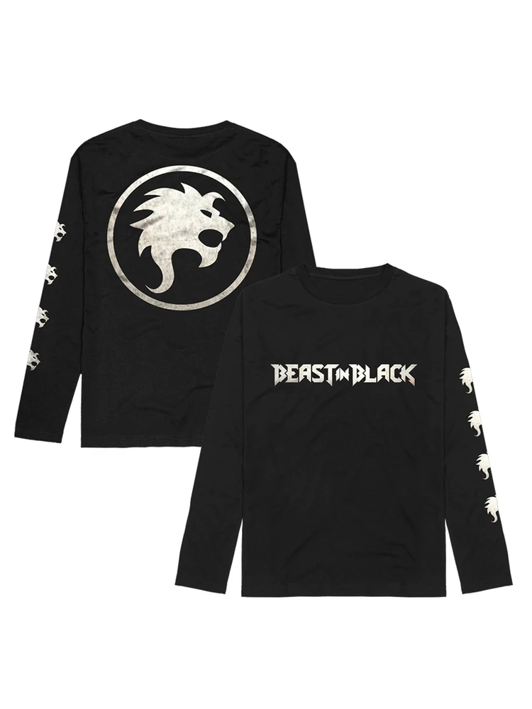 

Beast in Bla Heavy Metal Band Long Sve Pure Cotton T-irt Vintage Sle Bla Beast for Autumn ex Breathable Sweat ...