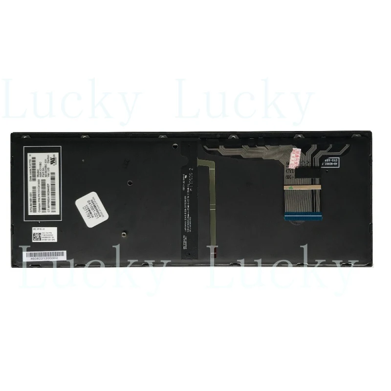f  841681-001 FOR HP Zbook Studio G3 Laptop Keyboard US Layout Black