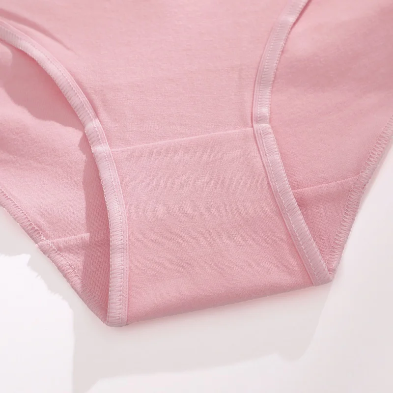 7Pcs Cotton Breathable Panties Women Comfortable Underwear Seamless Low Waist Underpants Fashion Girls Solid Color Sexy Lingerie