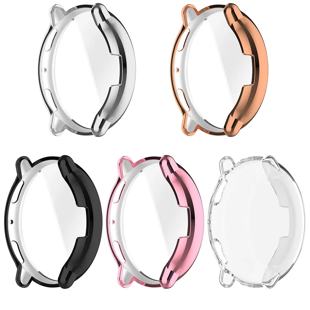 Protective Case Cover For Huami Amazfit Active 2 (A2437) Soft TPU Silicone SmartWatch Shockproof Protector Shell