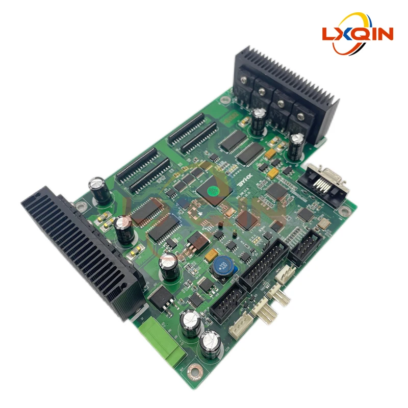 Papan LXQIN BYHX untuk DX5 Printhead kepala ganda untuk Xuli manusia Allwin Twinjet papan kereta Printer MainBoard V1.7.3 V1.7.2