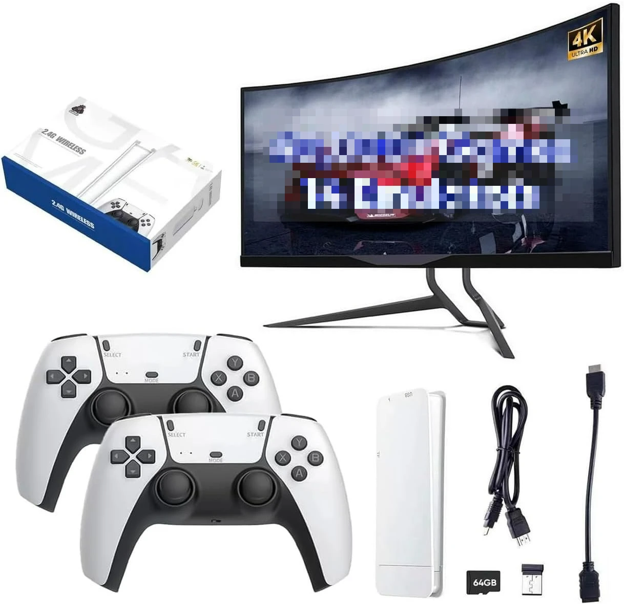 

Новая игровая приставка M15 4K TV с 20000 встроенными играми, 64 ГБ, беспроводной контроллер, ретро-консоль, портативная игровая приставка.