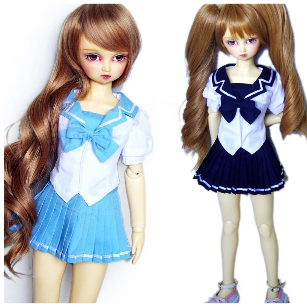 [wamami] 251# Blue Cosplay Mirai Suenaga 1/4 MSD 1/3 DD SD AOD DZ BJD Dollfie Uniform