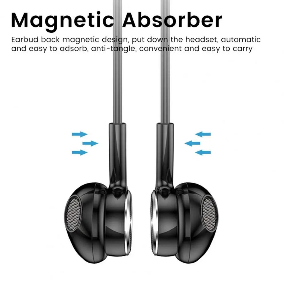 Wireless Earphone Mega Bass Flexible HD-compatible Calling Wireless Headset Audio Accessories