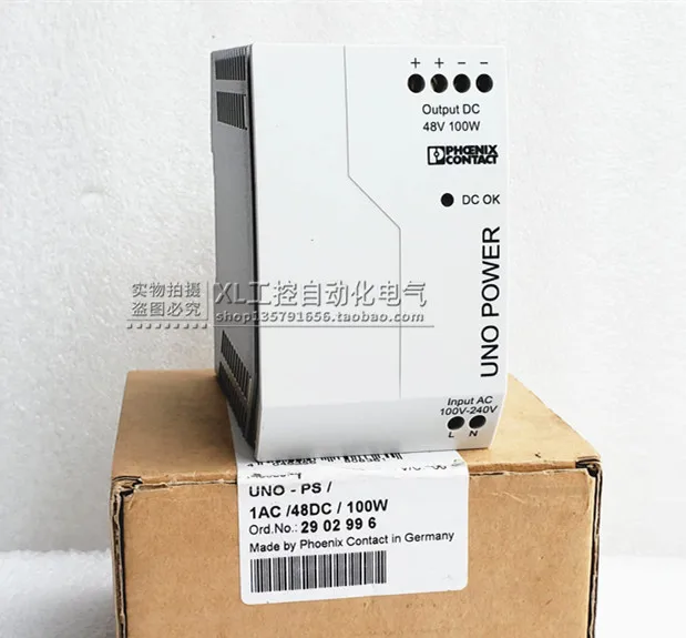 UNO-PS/1AC/48DC/100W German Phoenix Power Module Order 2902996 Brand New Stock