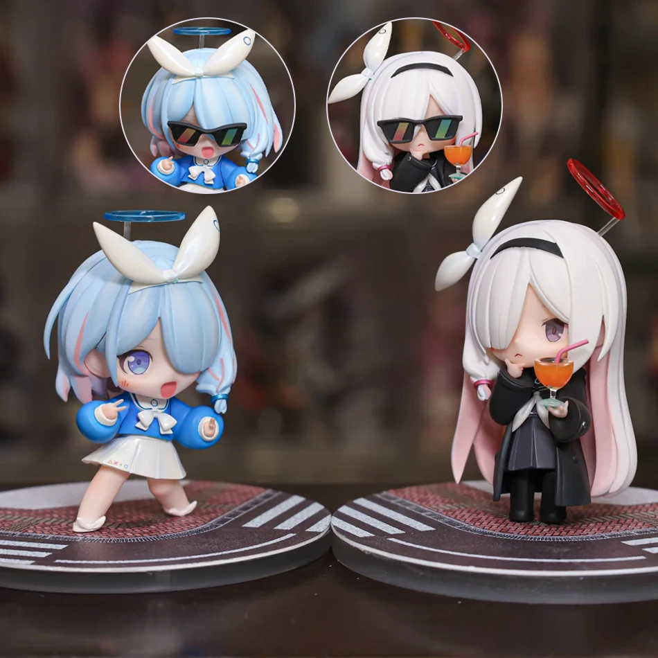 8CM Blue Archive Plana Anime Action Figure Christmas Gift Statue Collectible Model Desktop Car Ornaments Model Doll Gifts