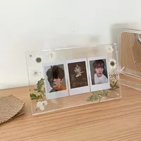 Acrylic Photo Frame Picture Frame Photo Card Holder Photocard Display Stand Room Desktop Decor Office Desk Decor Marco De Fotos