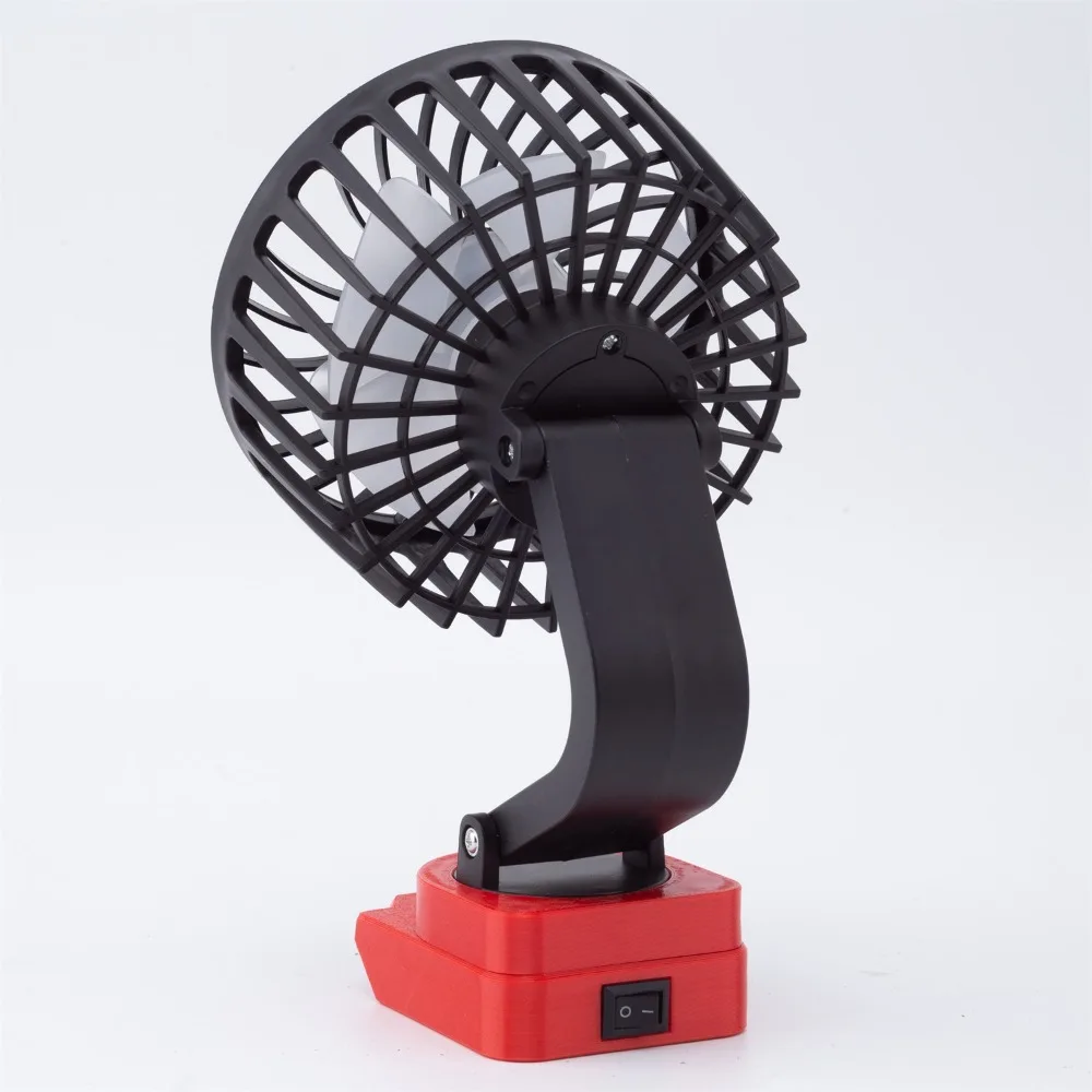 Imagem -05 - Ventilador de Íon de Lítio Portátil para Lidl Parkside X20v Ajuste de Íon de Lítio para Frente e para Deriva para Pesca Interna Externa Acampamento Externa