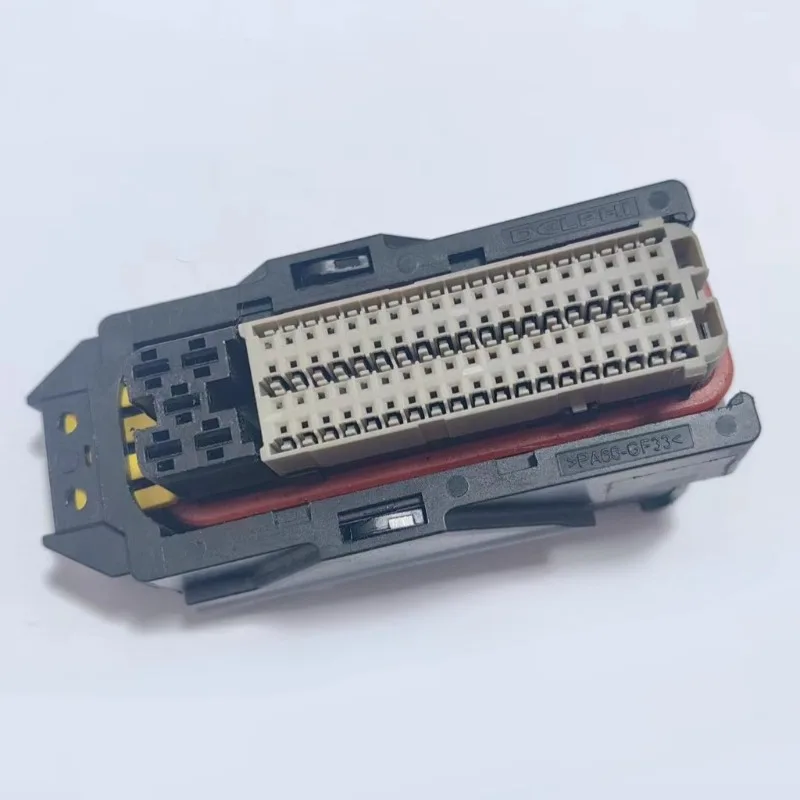 13712203 81P غلاف طرفي أنثى - غمد موصل كهربائي أصلي، ملحق تسخير الأسلاك، لإلكترونيات السيارات