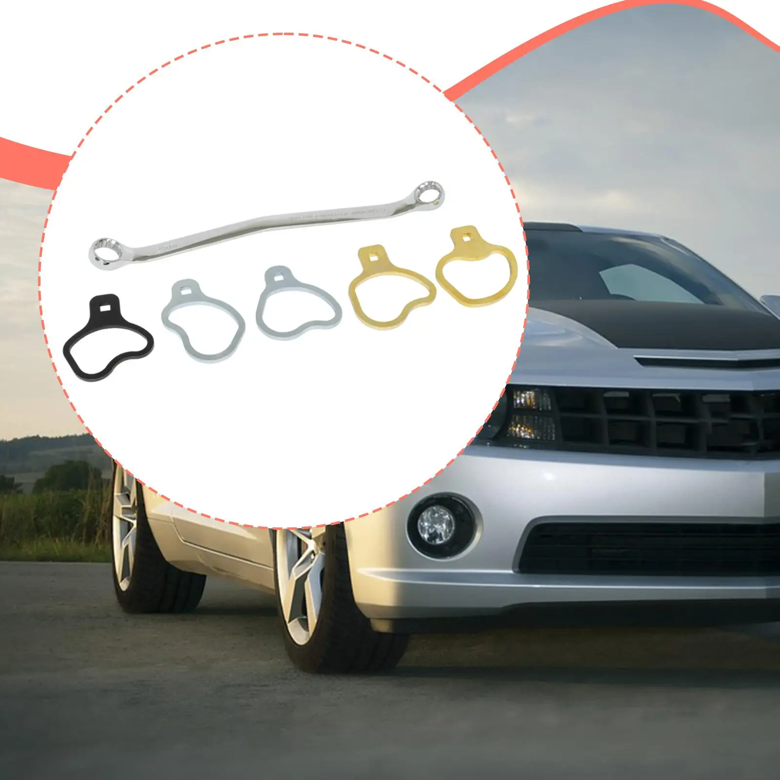 

Caster Camber Kit 41620, Easy to Use, Premium Accessories Portable, Sturdy, High Performance, Direct Replaces for Chevrolet