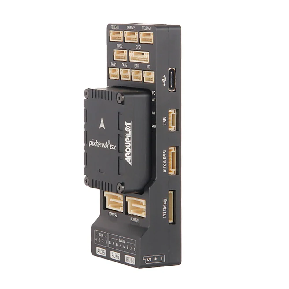 Holybro Pixhawk 6X Autopilot H753 Flight Controller With Standard V2A/ V2B Base /Mini Base /PM02D /M9N /M10 GPS for RC FPV Drone thumbnail 3
