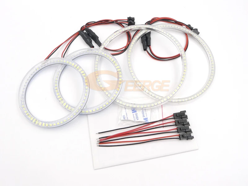 Geerge For FORD ESCAPE 2005 2006 2007 Excellent Ultra Bright SMD LED Angel Eyes Halo Rings Kit Day Light