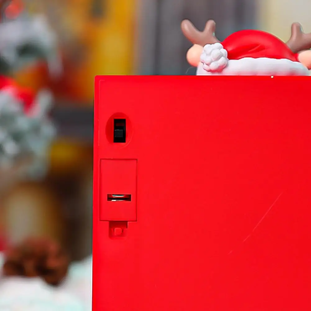 Christmas LED Lights Night Lights Red Santa Claus Reindeer Theme Night Light - Cute And Warm Bedside Decoration Night Light