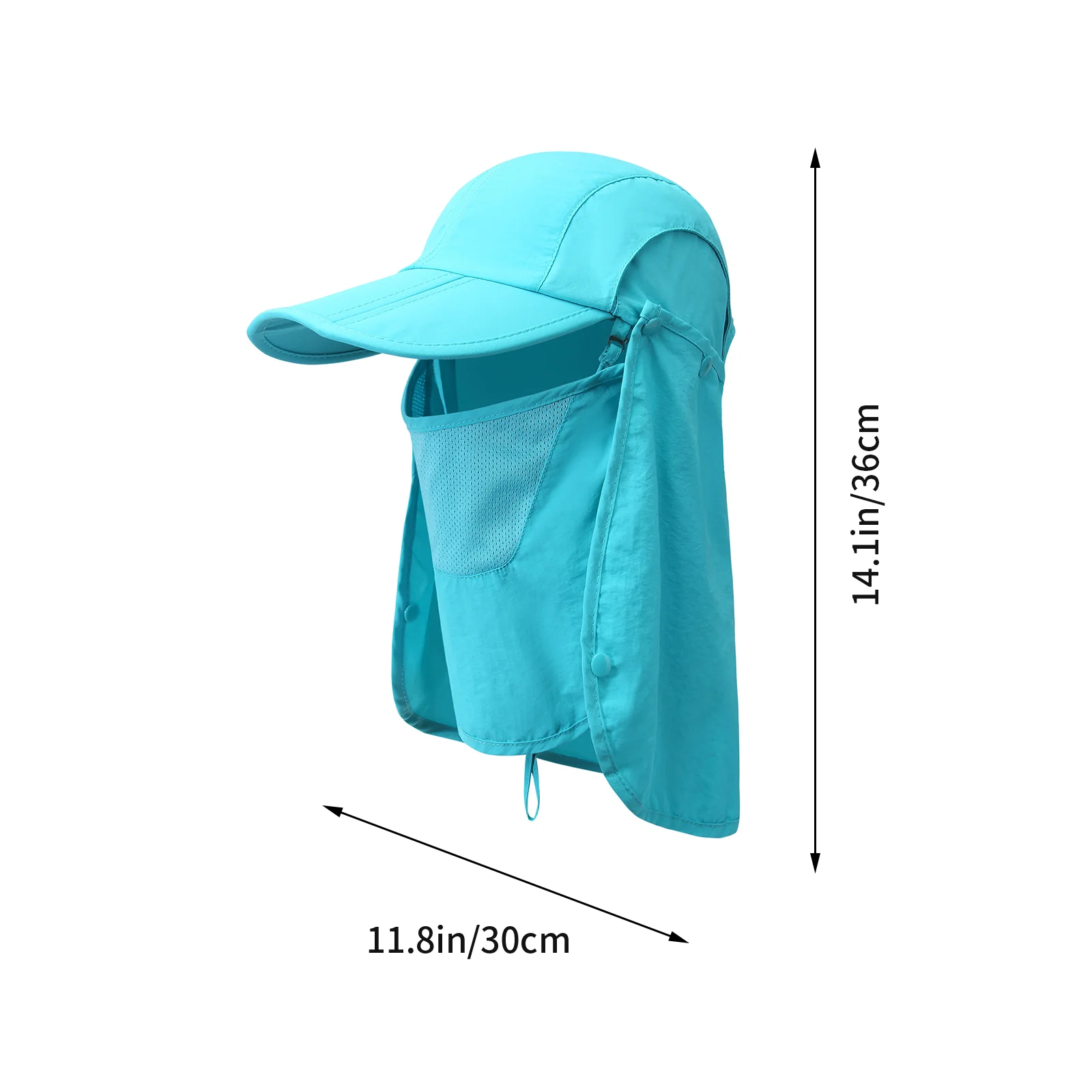 Sun Hat Balaclava for Men Kids Bandana Cycling Motorcycle Breathable Summer Anti-UV Child Man