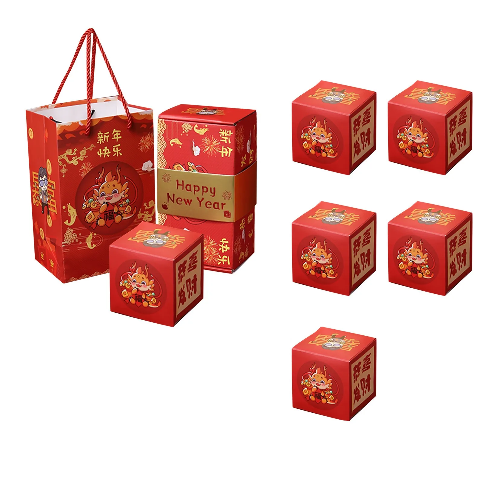 

1 Set Surprise Gift Box Explosion For Unique Folding Bouncing Red Envelope Gift Box With Confetti Explosion Event Decorations