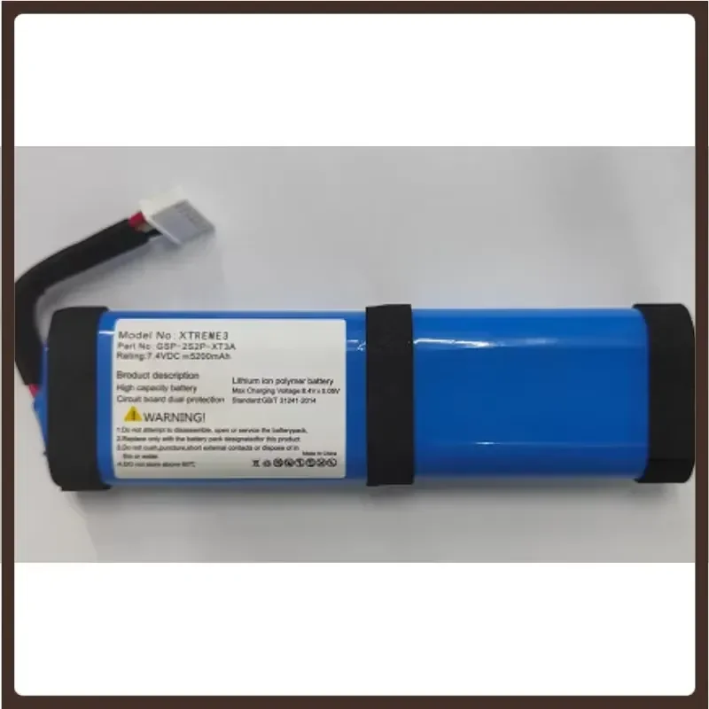 5200mAh Xtreme 3 Brand New Bluetooth Speaker Battery for JBL GSP-2S2P-XT3A Rechargeable Lithium-Polymer Batteries + Free