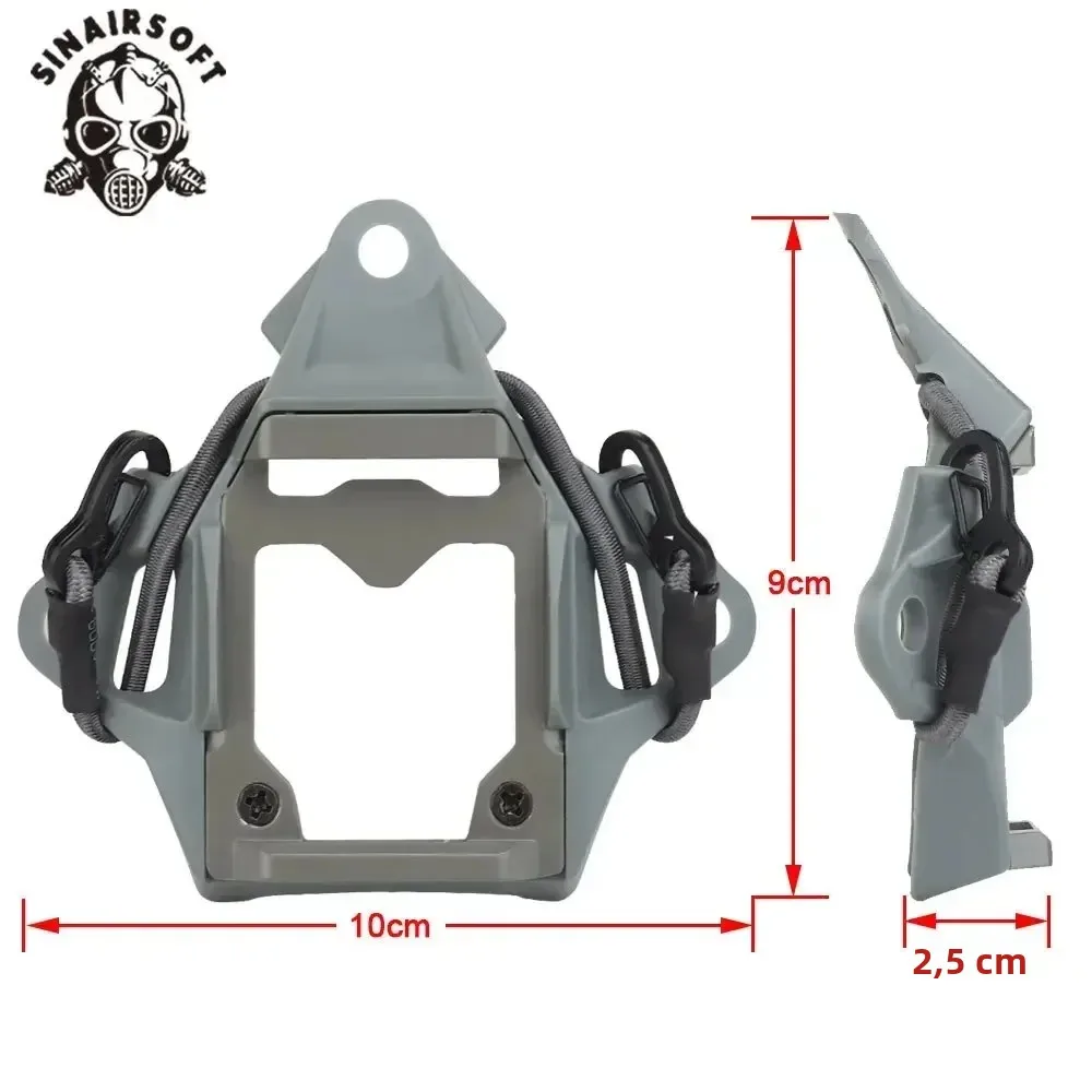 Vas Shroud Adaptador NVG soporte visión nocturna para casco FAST - imagen 4