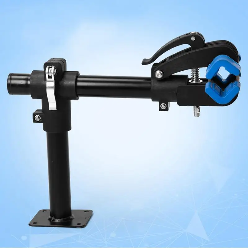 Heavy Duty Bicycle Wall Desktop Mount Telescopic 360 Degree Rotation Horizontal Vertical Parking Repair Stand 30KG Load Bolts