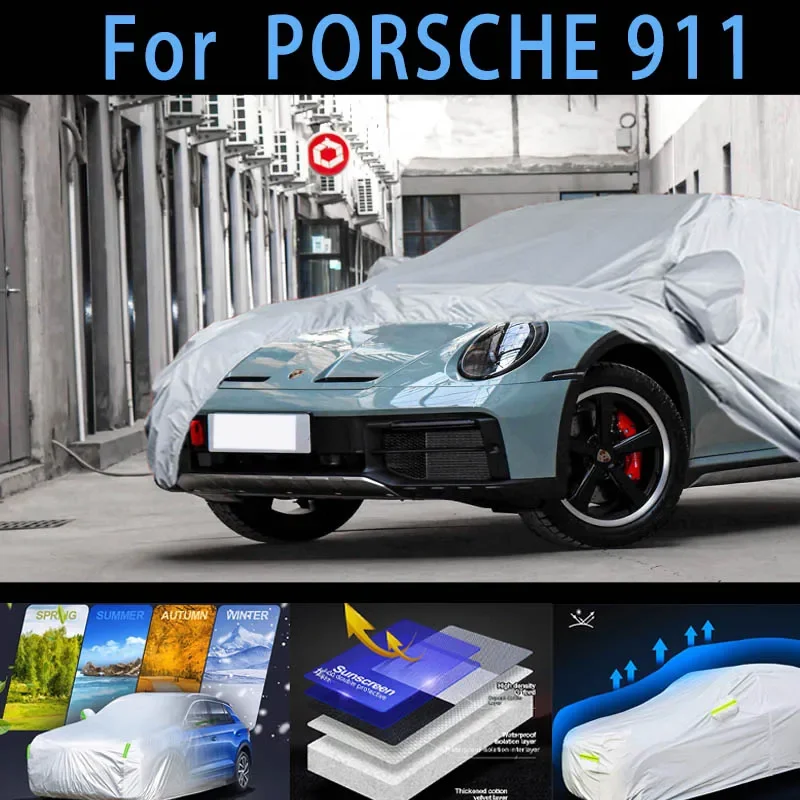 

For PORSCHE 911 Car protective cover,sun protection,rain protection, UV protection,dust prevention auto paint protective