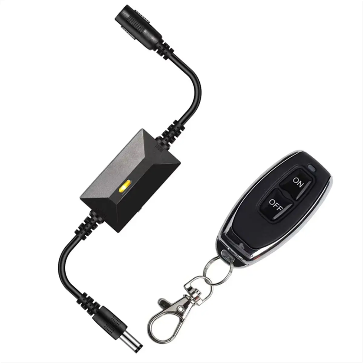 T935C-DC Power Switch 433MHz Receiver 3.6V-24V Input 50m Range Compact Design Ideal for Remote Control Fans and Devices HOT