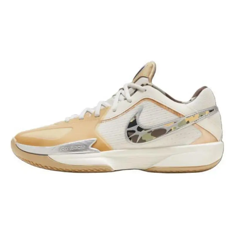 Nike Nike Air Zoom G.T. Cut CROSS Basketball Shoes Unisex Low-top Yellow/White Sneakers shoes HM3700-291