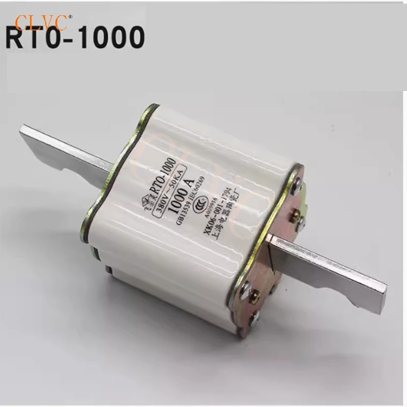 RTO RT0-1000 380V 700A 800A 1000A ceramic fuse HR3BX fuse core Long rod And Short handle fuse