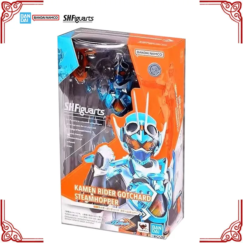 In Stock Genuine Bandai Kamen Rider Model Kit SHF Gotchard Steamhopper Anime Action Figure Collection Finished Mode Toys Gifts