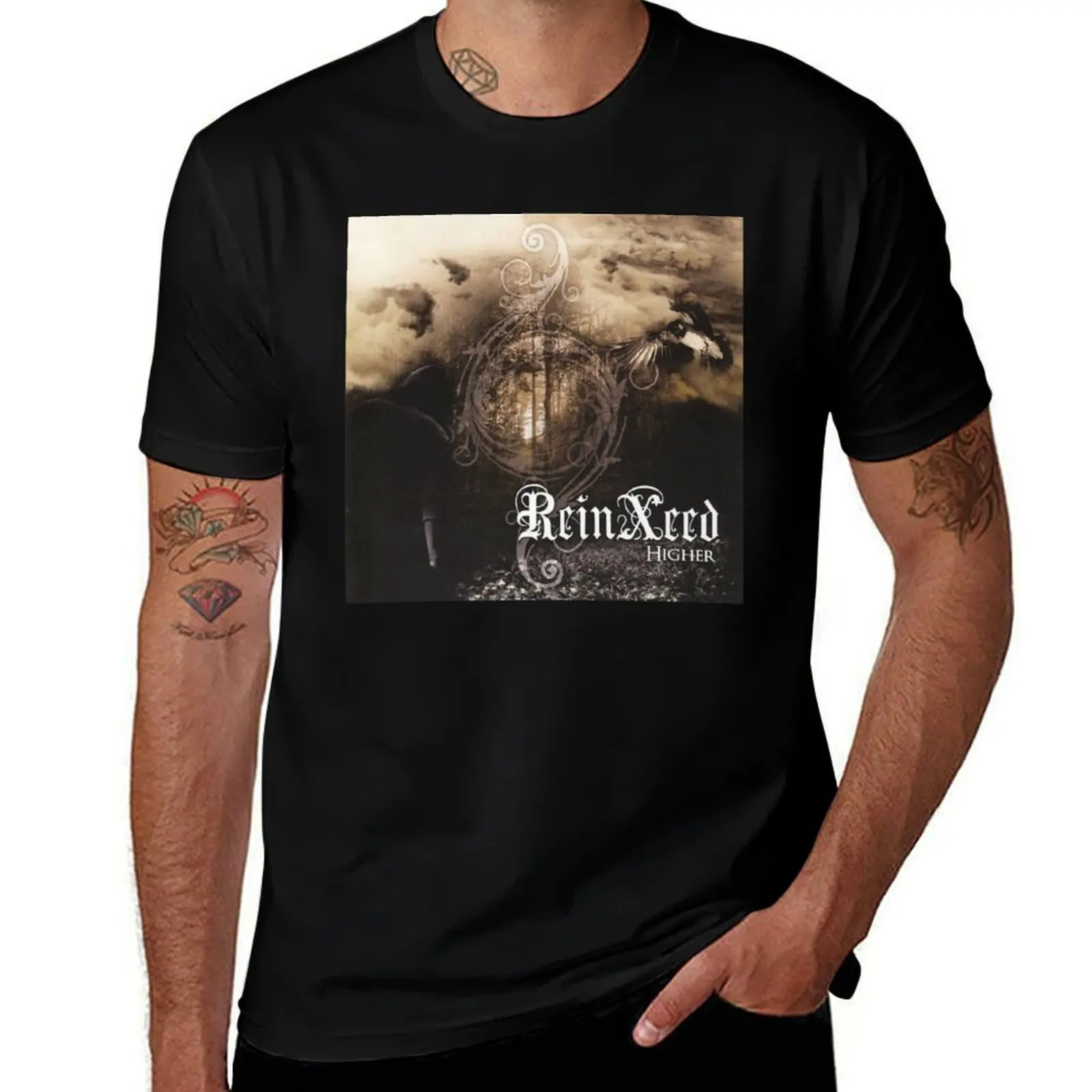 

Majestica - ReinXeed - Higher album 2009 T-Shirt vintage Funny t-shirts plain mens funny t shirts