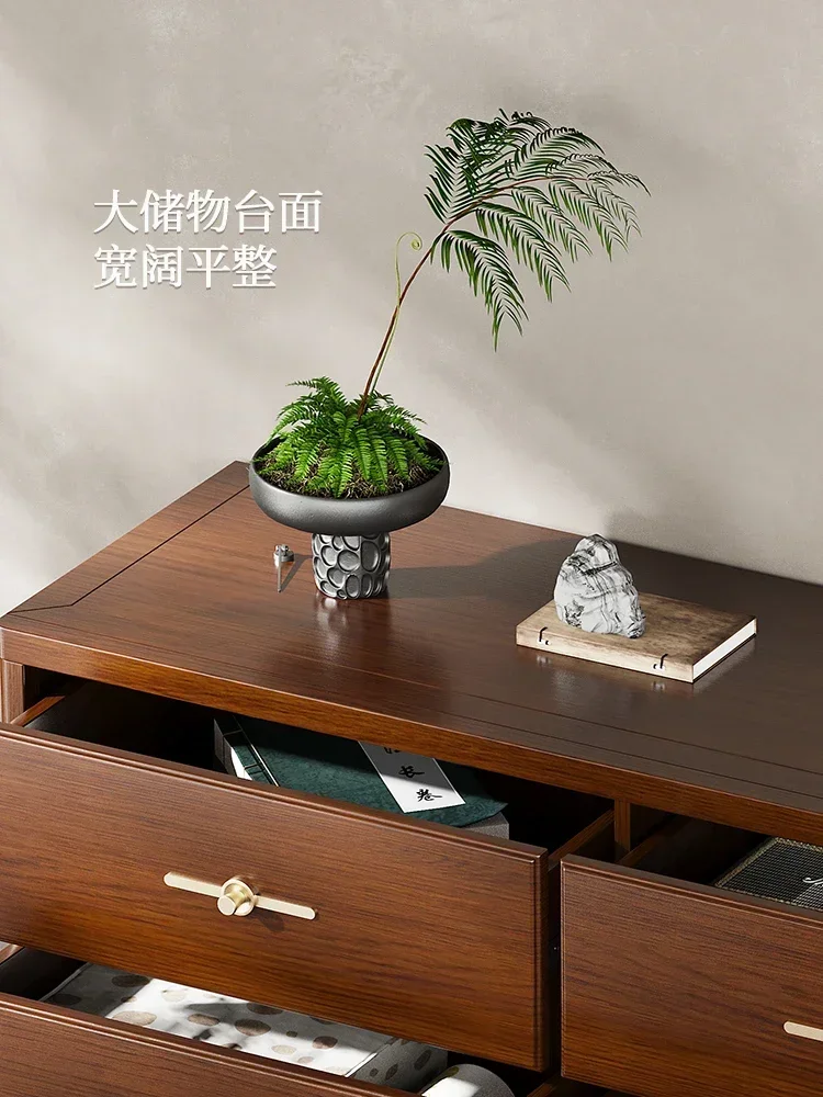 Affordable Long - lasting Solid wood chest of drawers, living room, storage cabinets, large drawers