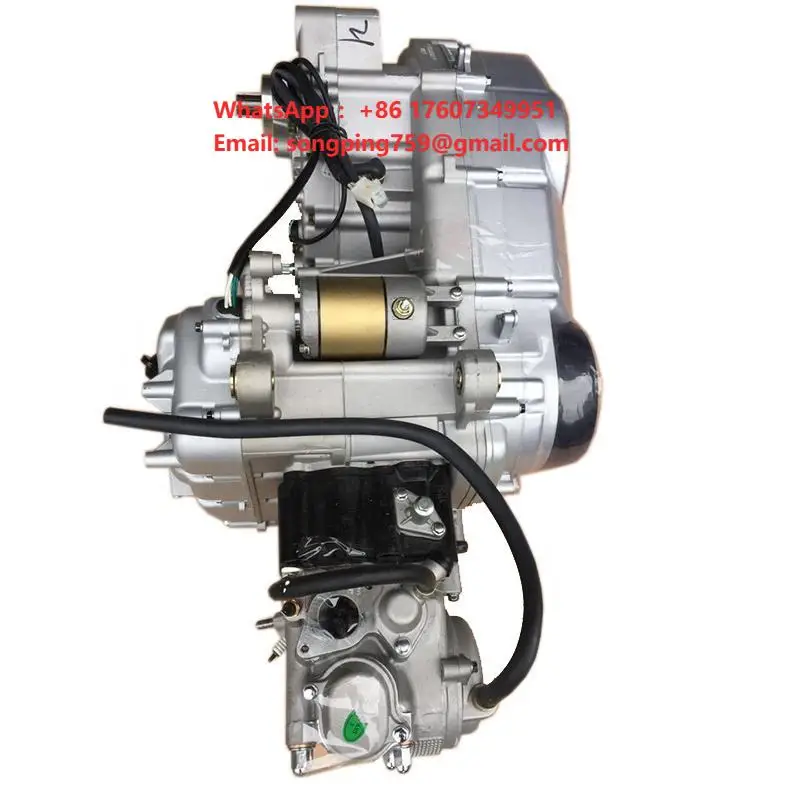Wholesale Custom Complete Single Cylinder Water Cooled GY6 300CC 4 Stroke Complete Motorcycle Engine Assembly Universal Scooter