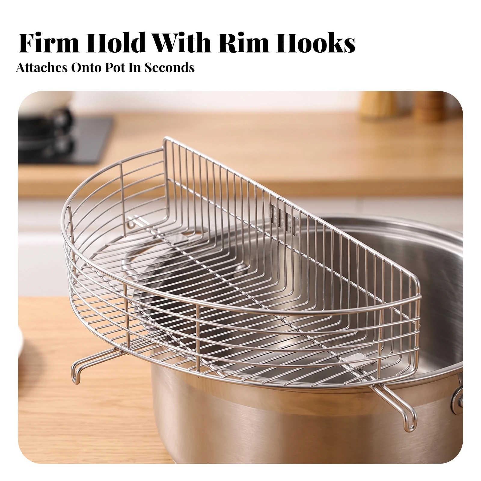 Kitchen Baking Rack - Stojak do smażenia z regulowanymi nóżkami,