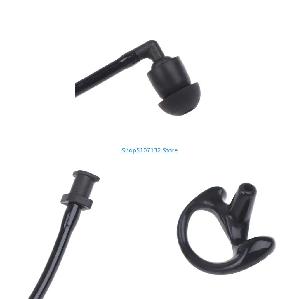 87HD Replace Acoustic Coil Tube Earplug for Baofeng- Walkie Talkie