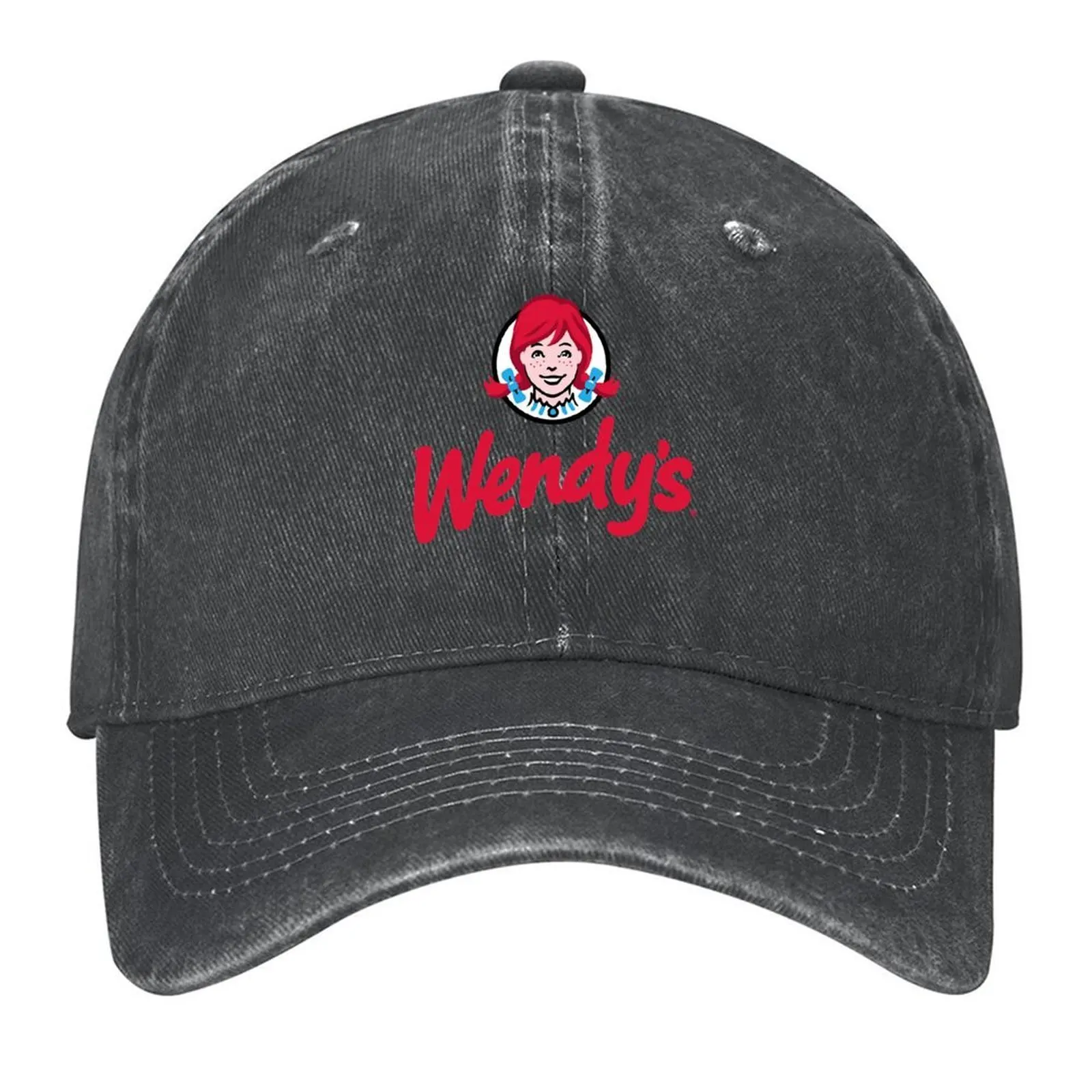 

Wendy&x27;s Fast Food restaurant Logo Baseball Cap Ball Cap Wild Ball Hat Anime Hat Vintage Women Hats Men's