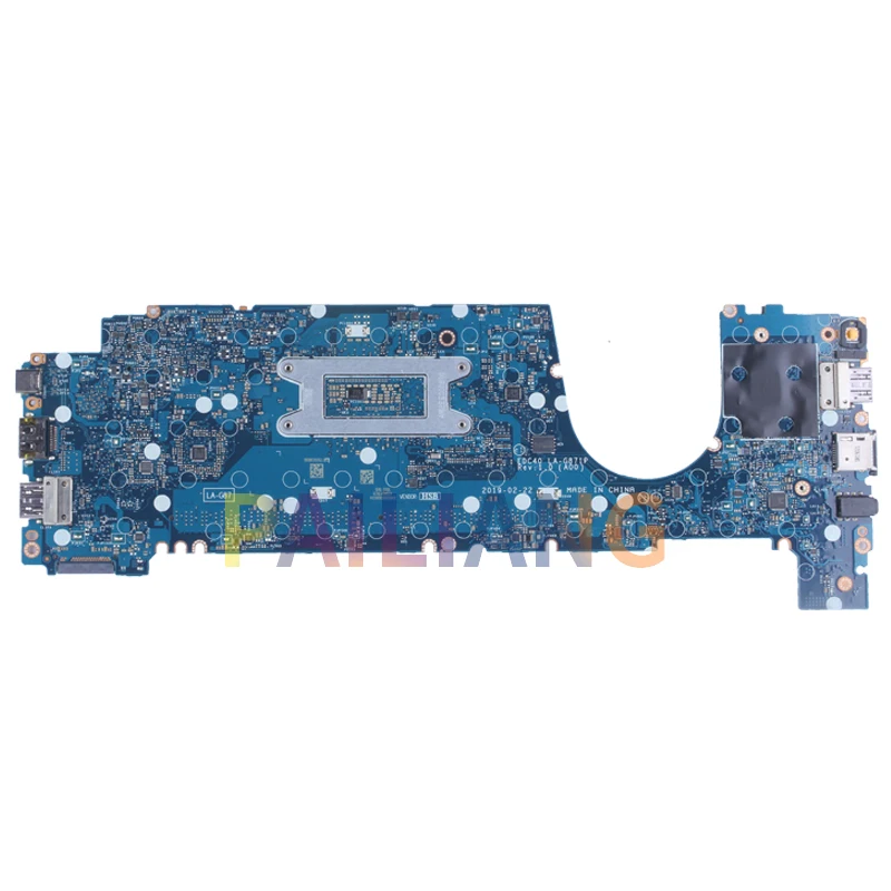 For Dell Latitude 7400 Notebook Mainboard LA-G871P 0M2JD3 0FHPJ8 0WRHWP I5 I7 8th Gen CPU Laptop Motherboard Full Tested